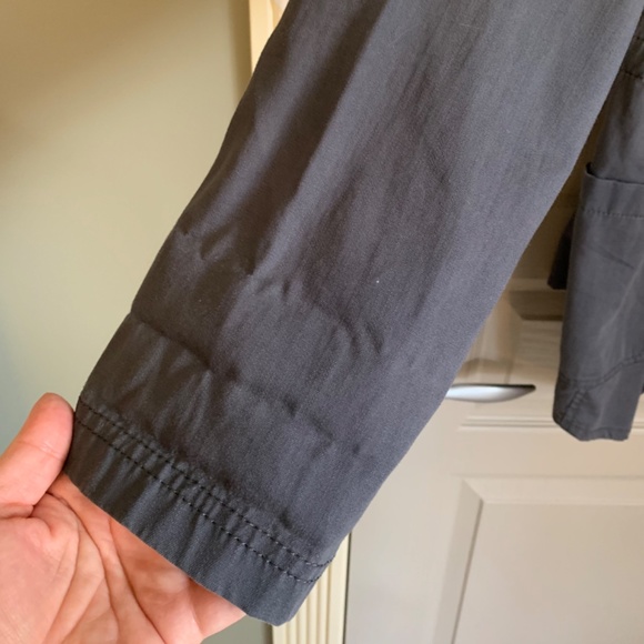 Caslon Open Front Draped Collar Utility Jacket - Picture 9 of 10